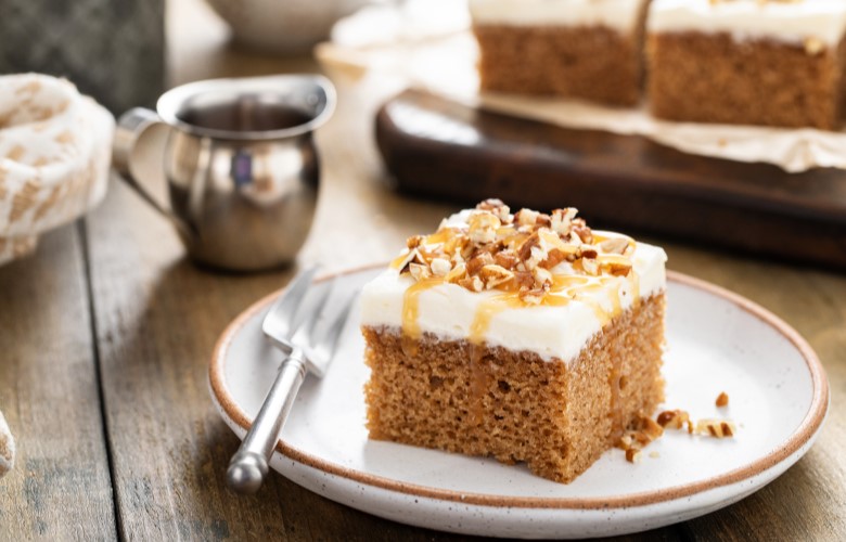 postre con crema de queso